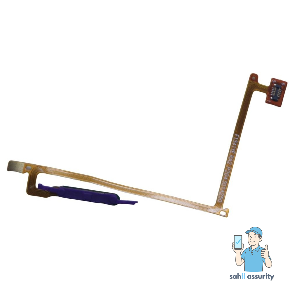 Fingerprint Sensor with Flex Cable for Vivo Y20G White thumbnail
